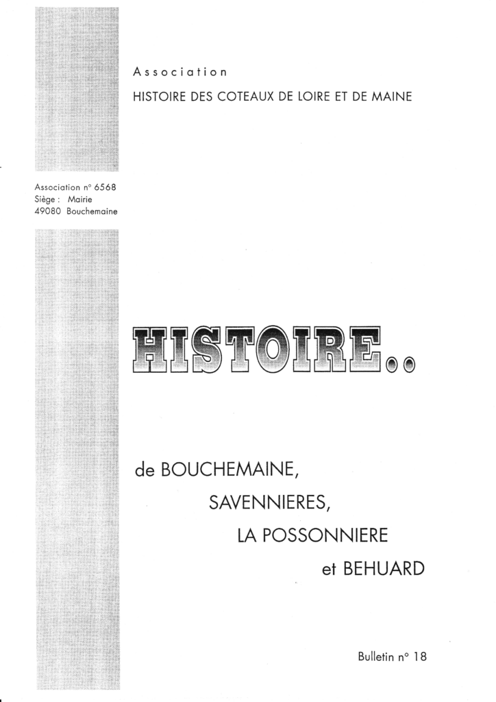 Couverture du bulletin n°18