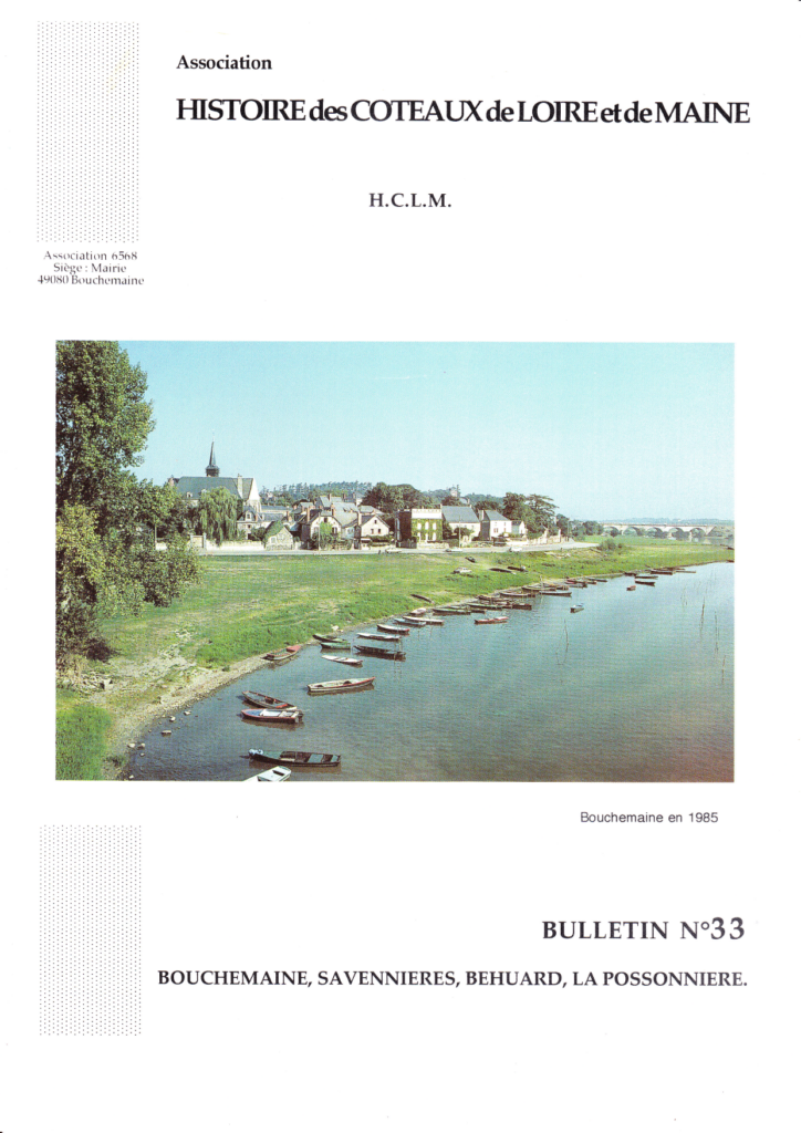 Couverture du bulletin n°33