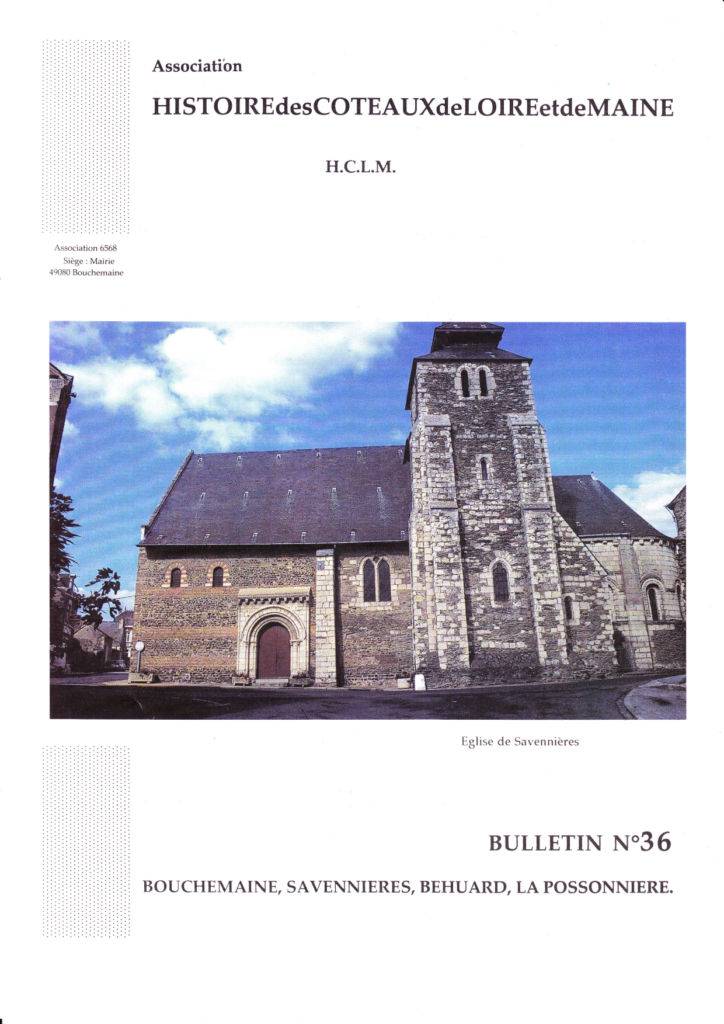 Couverture du bulletin n°36