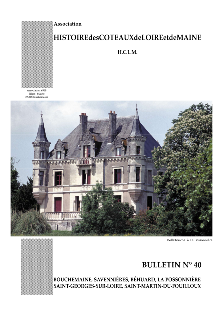 Couverture du bulletin n°40