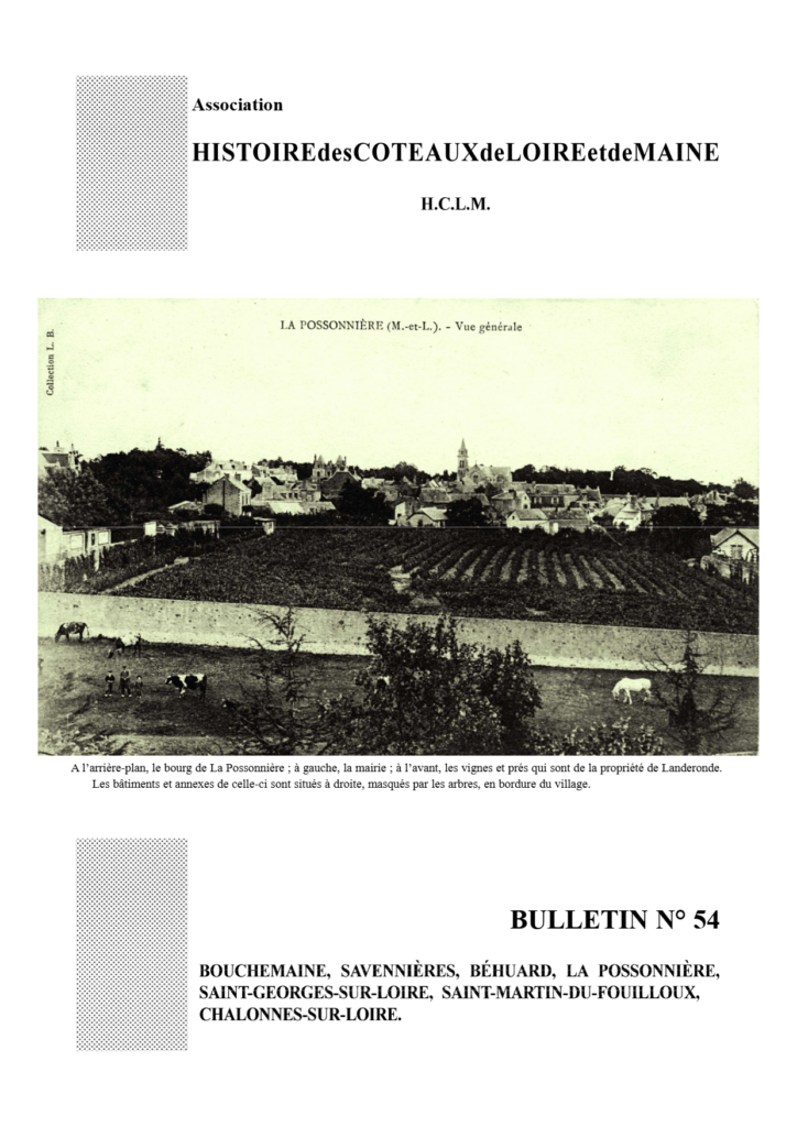 Couverture du bulletin n°54