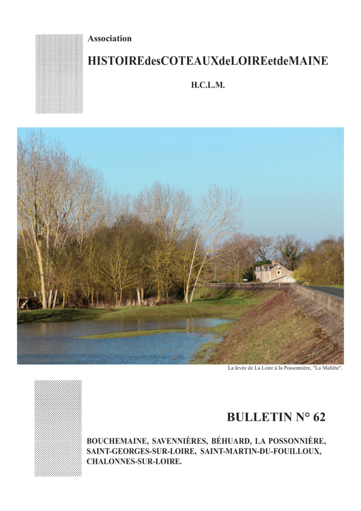 Couverture du bulletin n°62