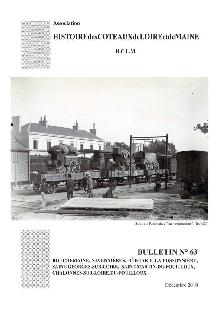 Couverture du bulletin n°63