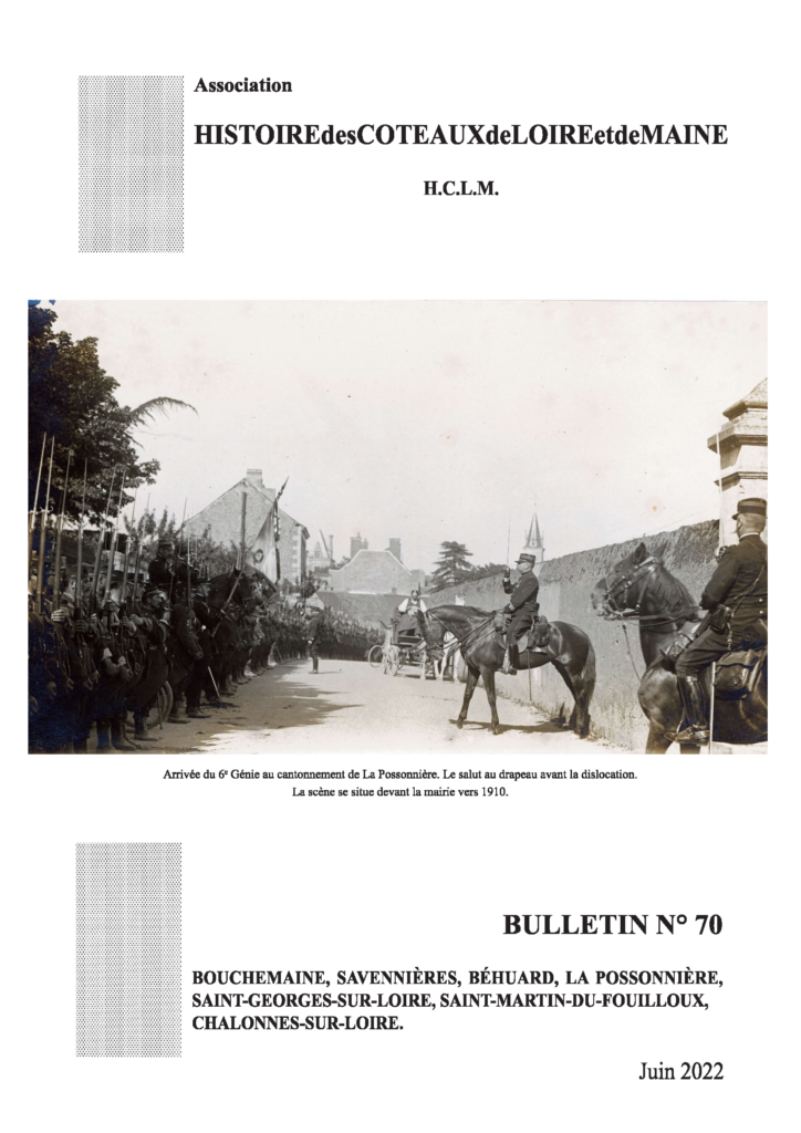 Couverture du bulletin n°70