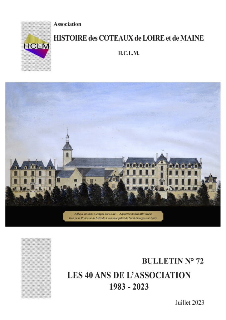 Couverture du bulletin n°72