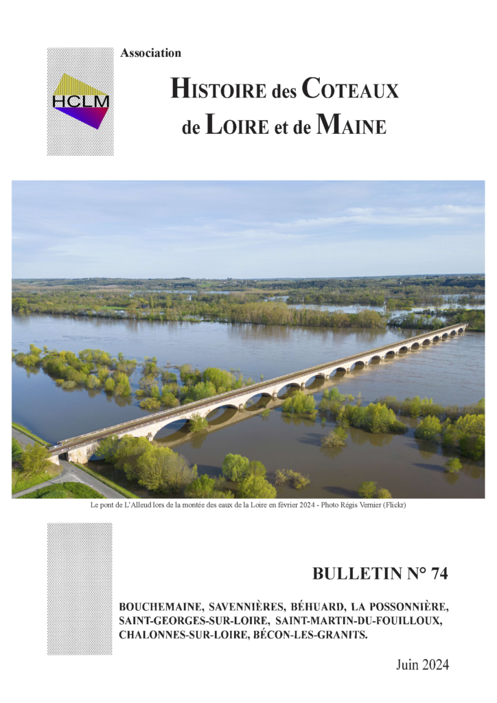 Couverture du bulletin n°74