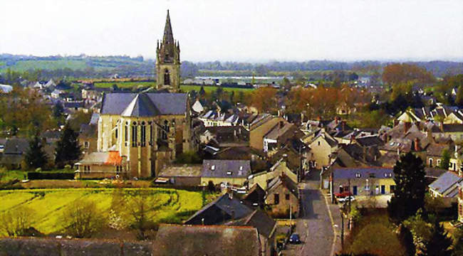 Erdre-en-Anjou vue du ciel